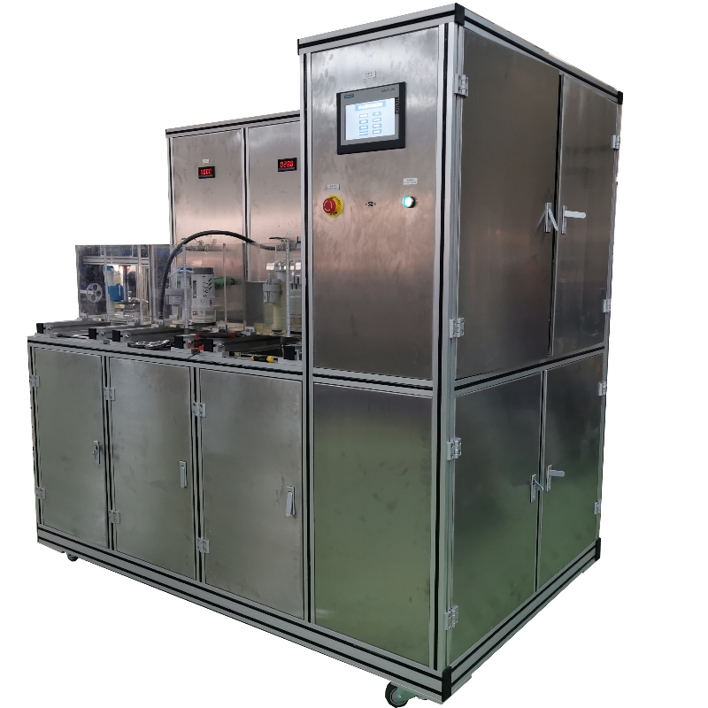 WY67 Válvulas de drenaje de ingesta de cisterna de inodoro Accesorios Accesorios de tanque de agua de WC Máquina de prueba