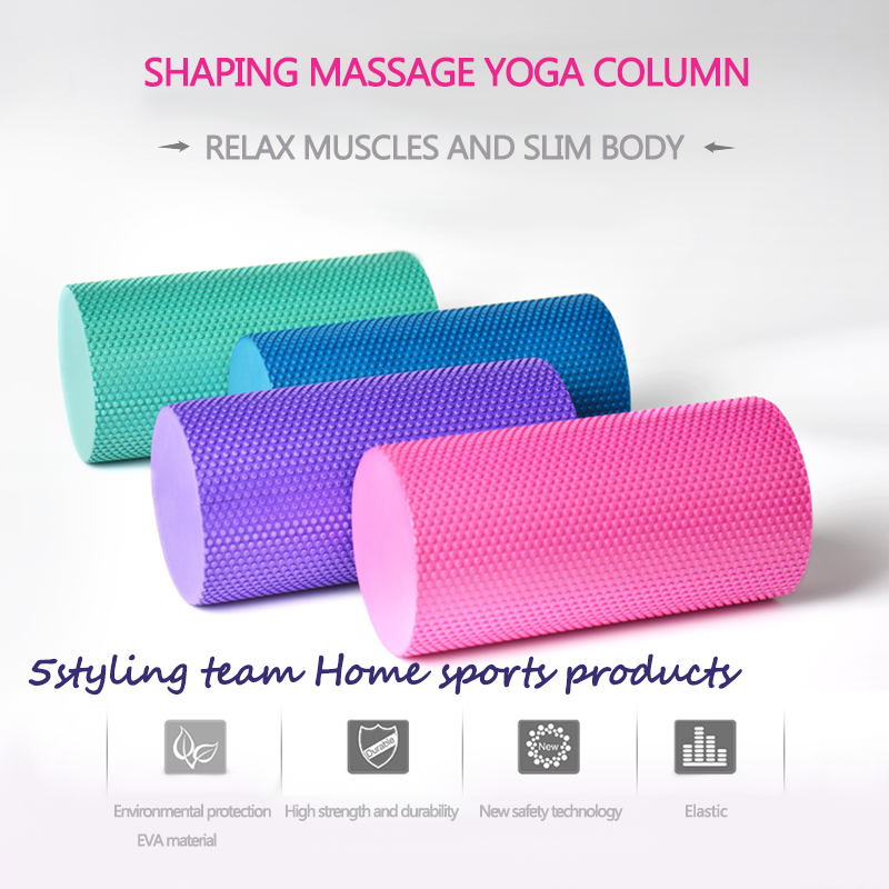 Columna de yoga 30/45/60/90 cm eje de espuma de fitness seis esquina columna flotante sólida Pilates