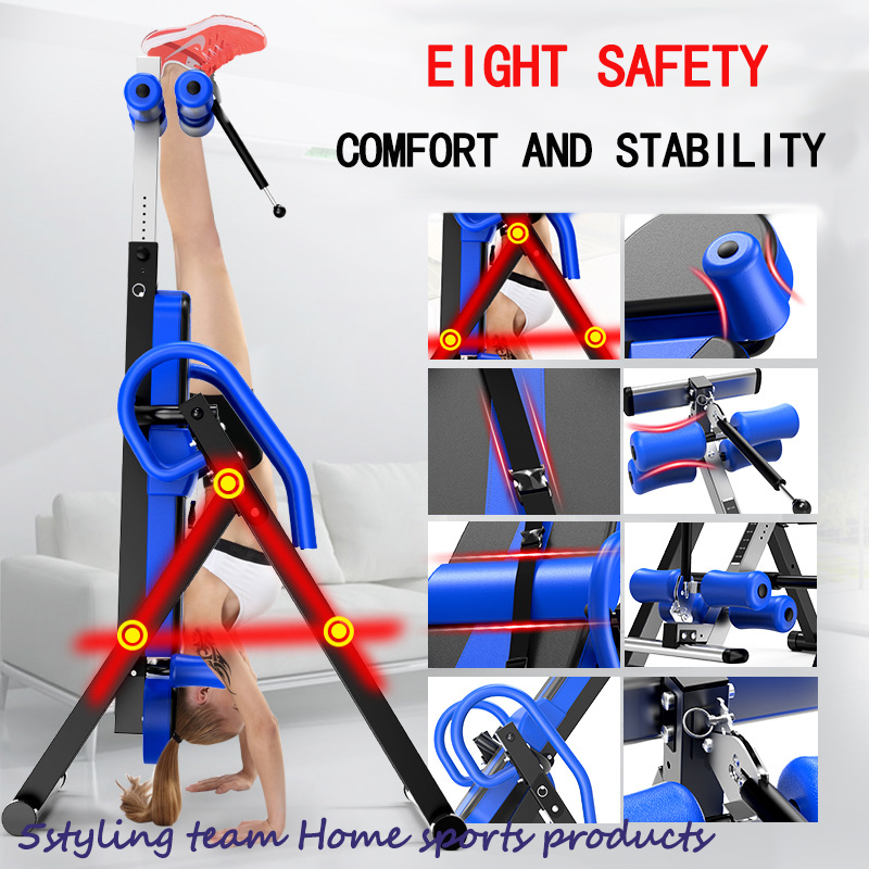 Retractor abdominal de elevación asistida por estiramiento asistido por estiramiento asistido por disco lumbar personalizado del fabricante, parada de manos, equipo de ejercicios