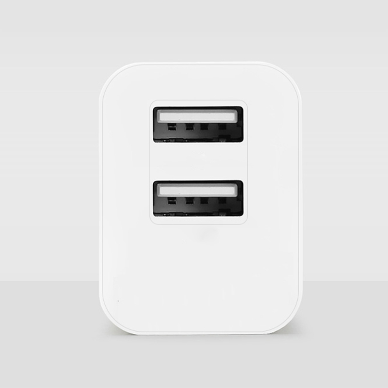 Adaptadores de enchufe, 2.1a doble USB, cargadores compatibles con iPhone, Samsung y otros teléfonos Android