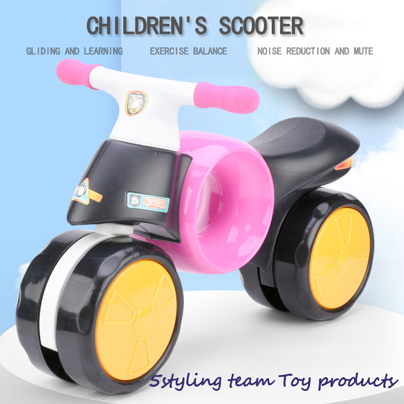 Niños, niños y niñas transfronterizos, montaña rusa sin pie, aprender a caminar, girar y deslizarse, juguete de regalo de alta gama, automóvil para niños, venta caliente