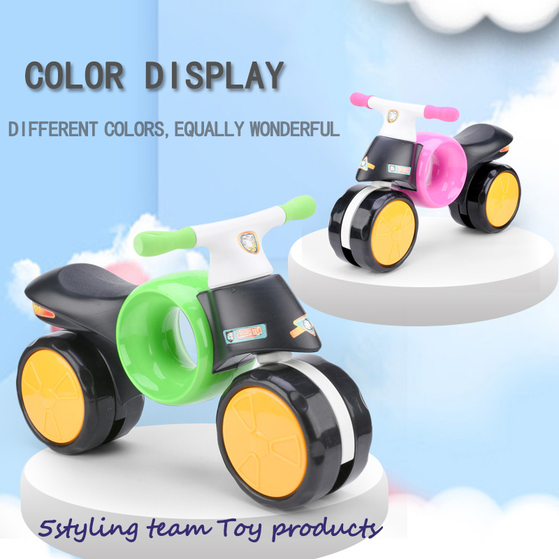 Niños, niños y niñas transfronterizos, montaña rusa sin pie, aprender a caminar, girar y deslizarse, juguete de regalo de alta gama, automóvil para niños, venta caliente