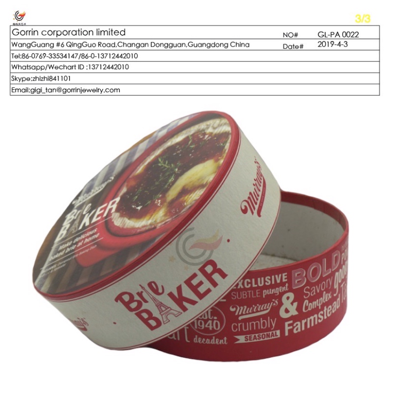 GL-PA0022 Caja de barril