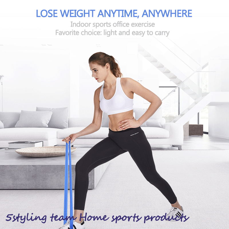 Rehabilitación de látex natural tendones de entrenamiento anillo de resistencia de resistencia física cinturón de resistencia de látex anillo de resistencia multifuncional de aptitud