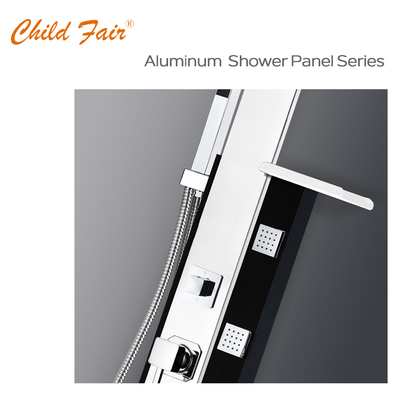 Panel de ducha para baño CF9036, Panel de ducha de aluminio, Panel de ducha de masaje