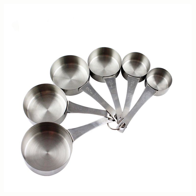 accesorios de cocina cuchara medidora de metal inoxidable cuchara medidora de acero inoxidable cucharadita cuchara medidora