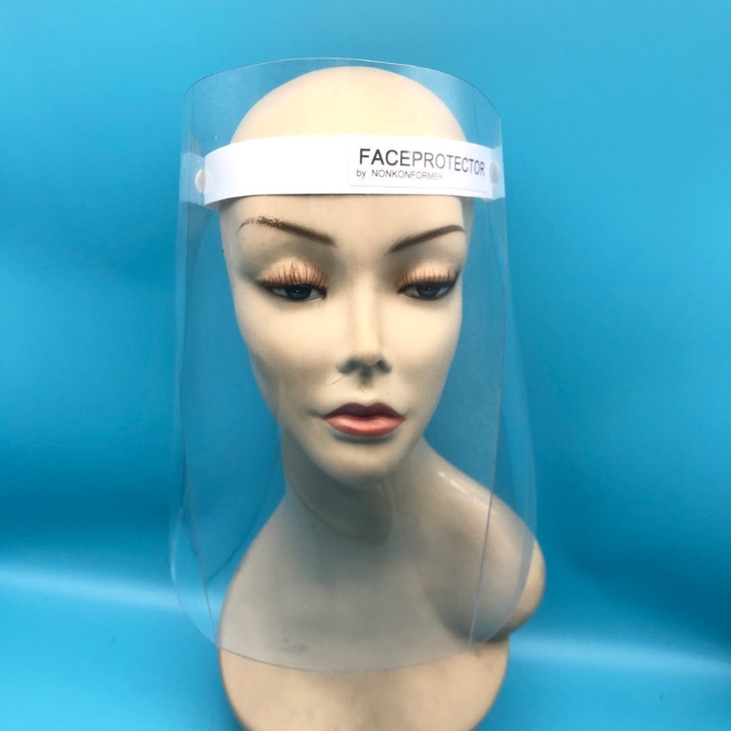 Aislamiento médico protector protector facial