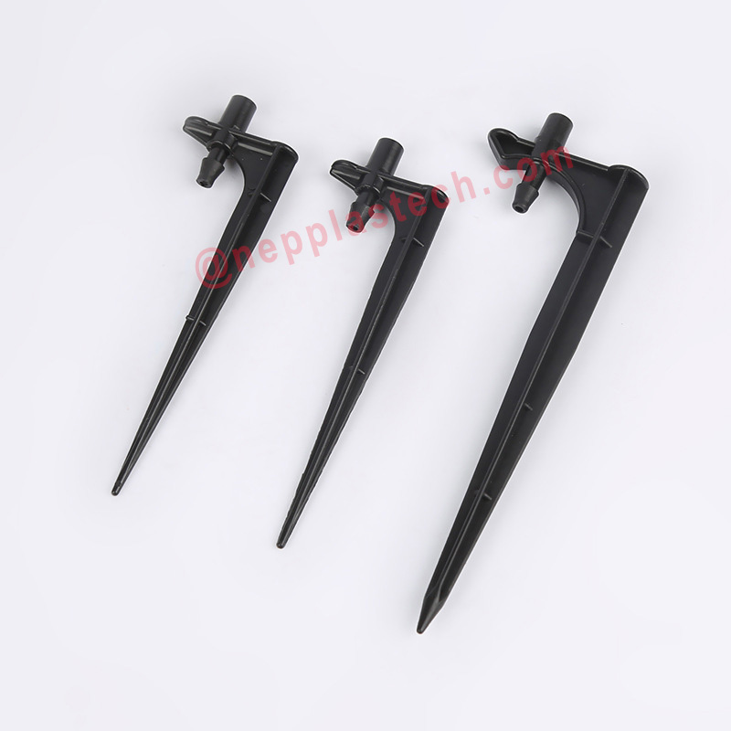 huerto micro riego por aspersión estacas de 15 cm jardín maceta riego micro estacas de chorro