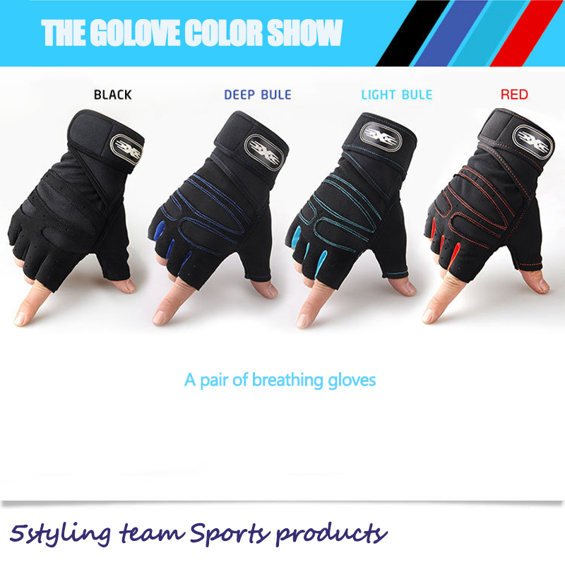 Guantes de medio dedo de elevación Equipos deportivos y de fitness para hombres Guantes de ciclismo para ciclismo al aire libre tácticos Venta rápida Comercio exterior