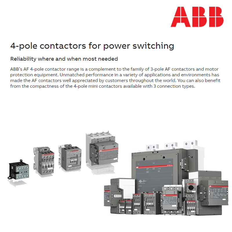 Cocontactor ABB Tiếp xúc AF580-30-11