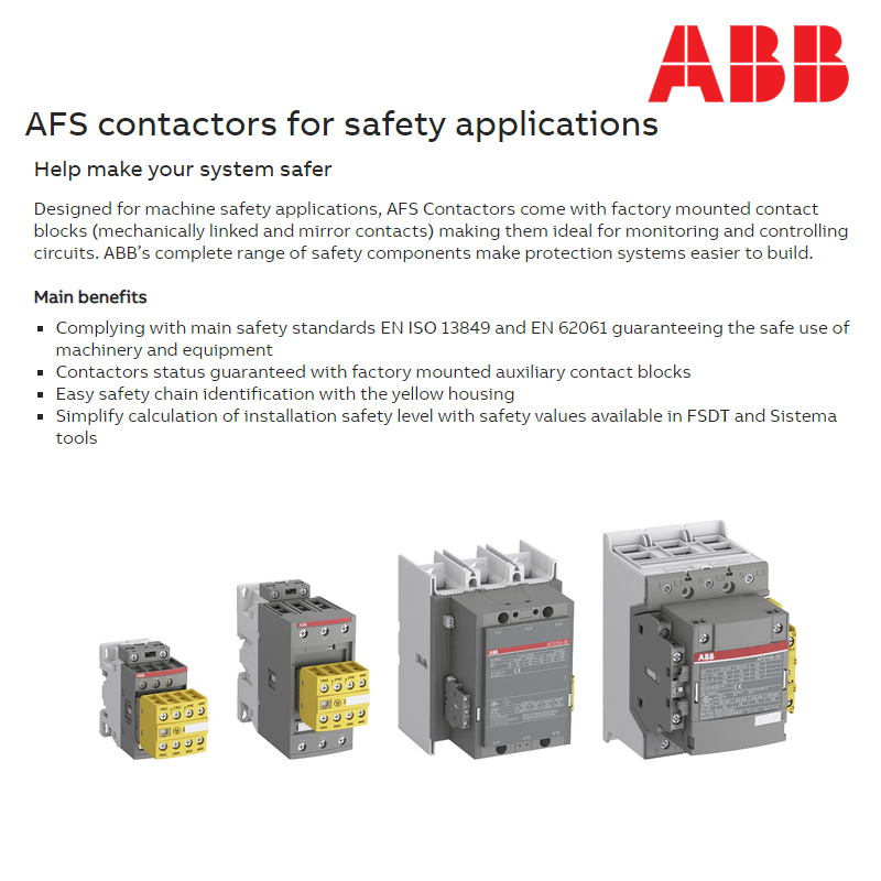 Cocontactor ABB Tiếp xúc AF580-30-11