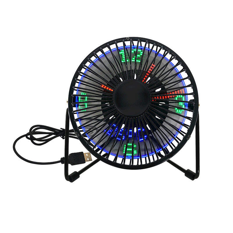 Ventilador LED de escritorio USB (4 pulgadas) 4A