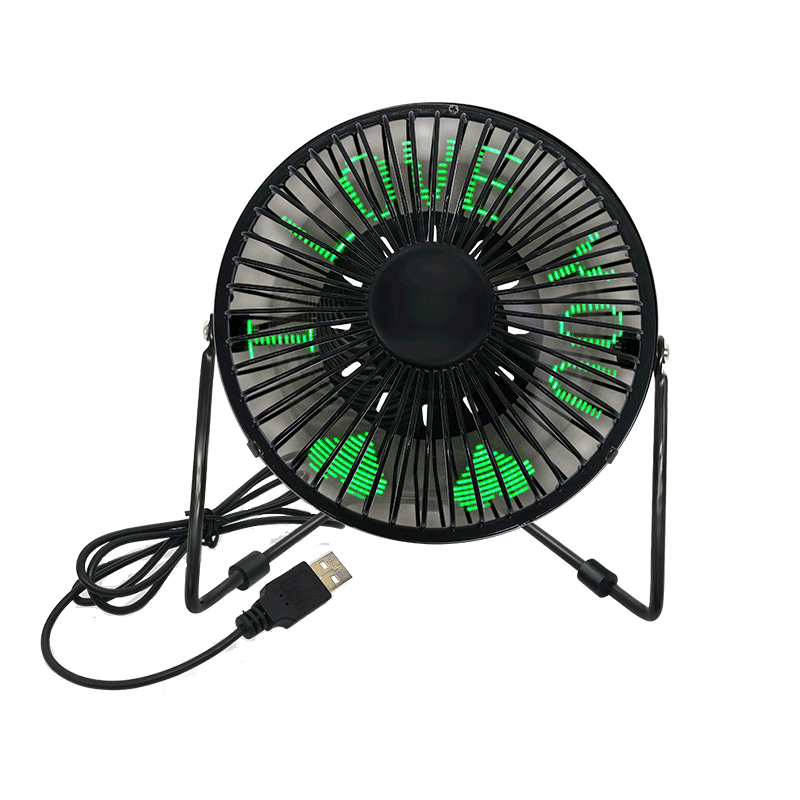 Ventilador LED de escritorio USB (4 pulgadas) 4A