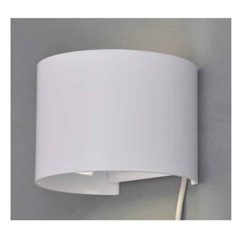 Luz de arco exterior led con conductor LED, arriba y abajo.