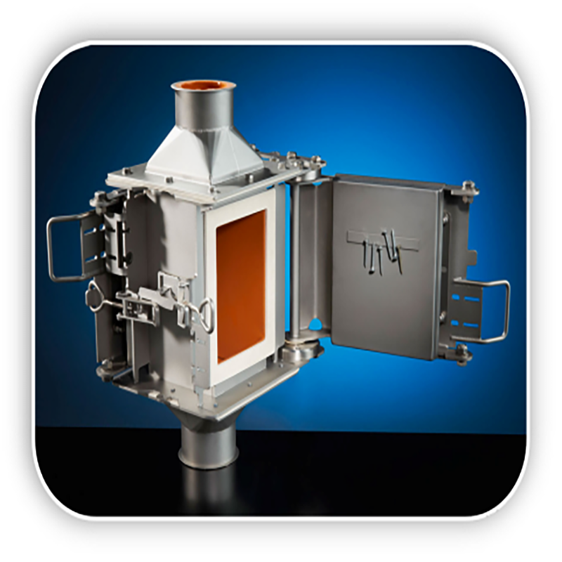 Filtro de partículas para el tratamiento de imanes