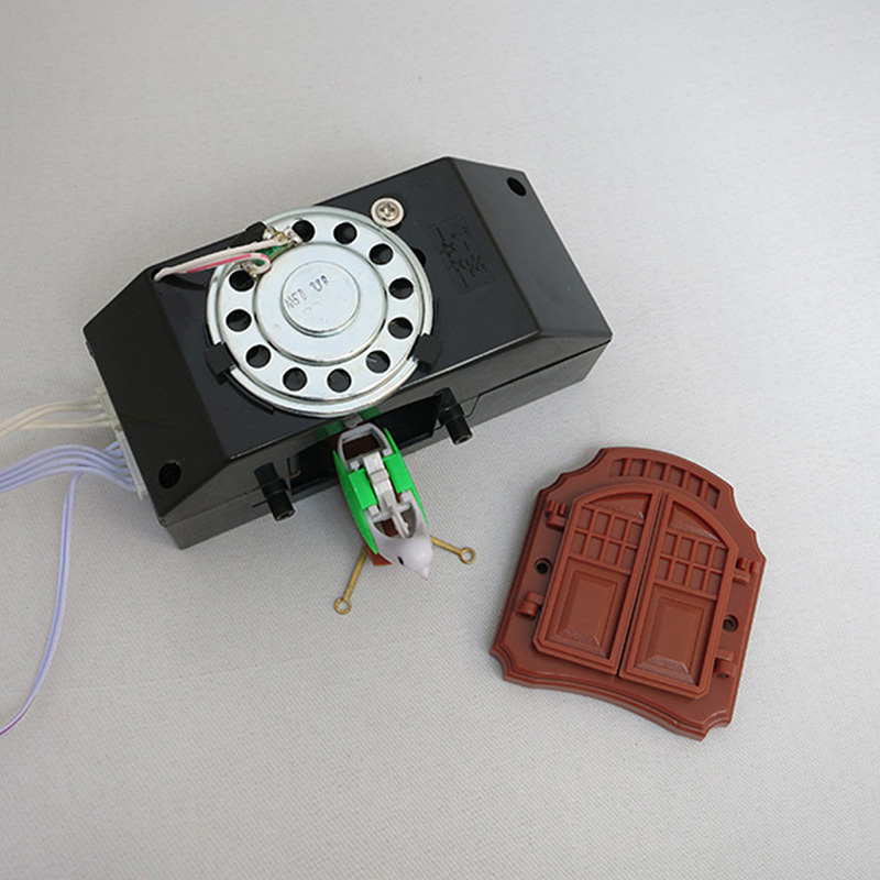 Venta caliente kit de reloj de cuco piezas de reloj mecanismo de movimiento de sonido de pájaro de cuco