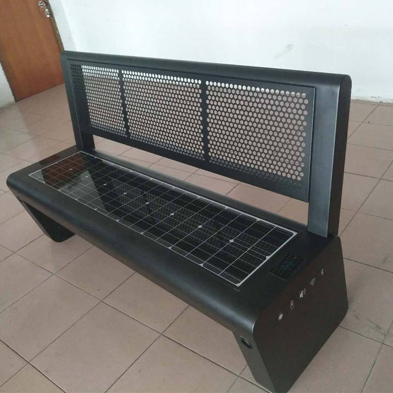 Precio de fábrica de carga inalámbrica Urban Seats Solar Garden Bench Fabricante