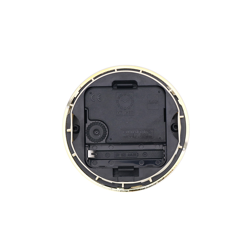 Reloj de pared de oro romano con fondo dorado de 90 m.