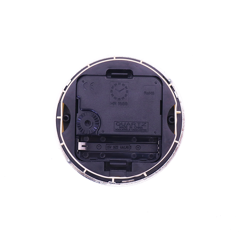 Conector de reloj de plata árabe de 90 mm de diámetro