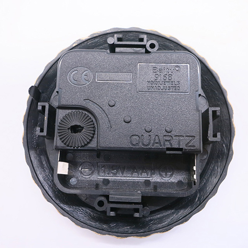 Montajes de relojes antiguos y negros con un diámetro de 95 mm