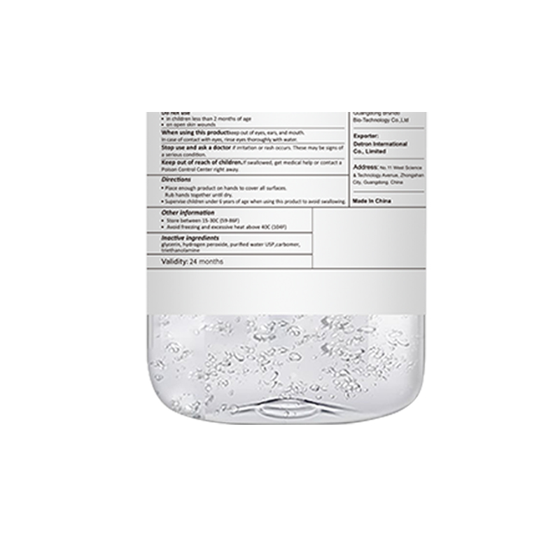 500ml 75% alcohol para lavarse las manos.