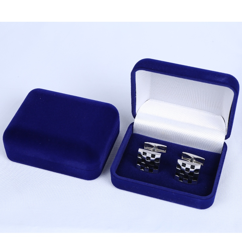 Caja circular de terciopelo D - 45, de 60 mm, con dos gemelos, o más insignias, monedas, medallas, etc., mm.75 * 95 * 32 mm, peso aproximadamente 65 g.