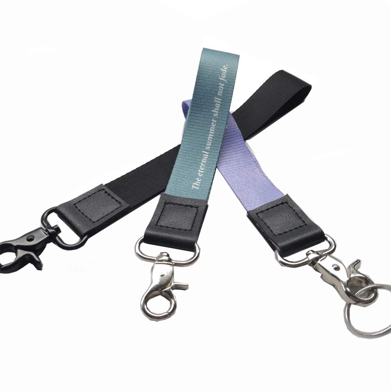 Cordón personalizado de fábrica al por mayor Llavero Cordón boutique Cuerda de mano Cordón de poliéster