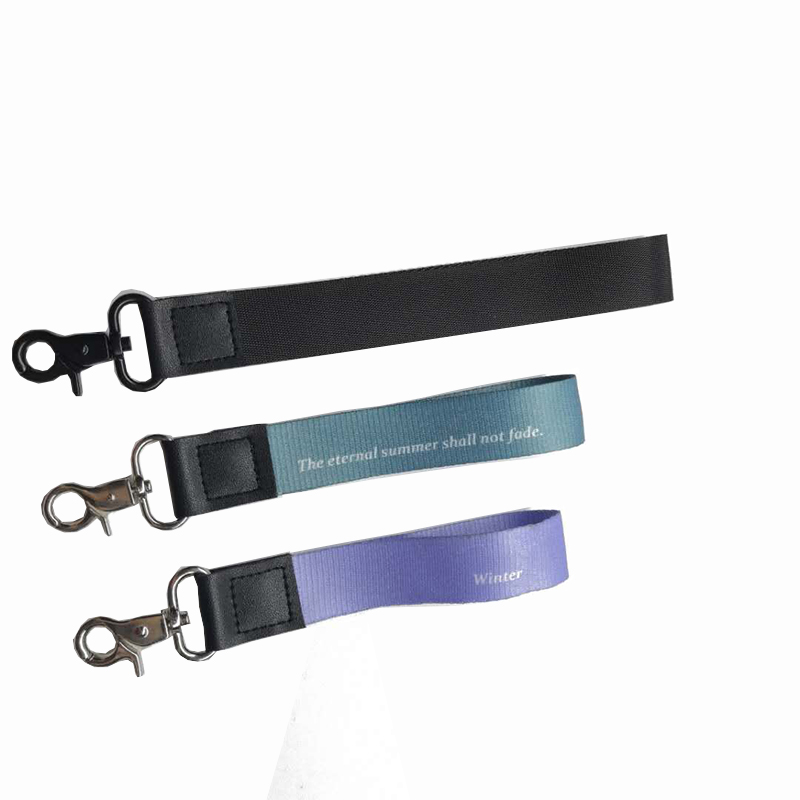Cordón personalizado de fábrica al por mayor Llavero Cordón boutique Cuerda de mano Cordón de poliéster