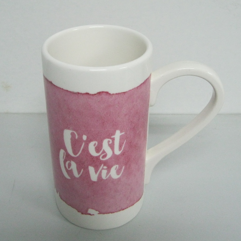 Taza de café de cerámica promocional de encargo del logotipo