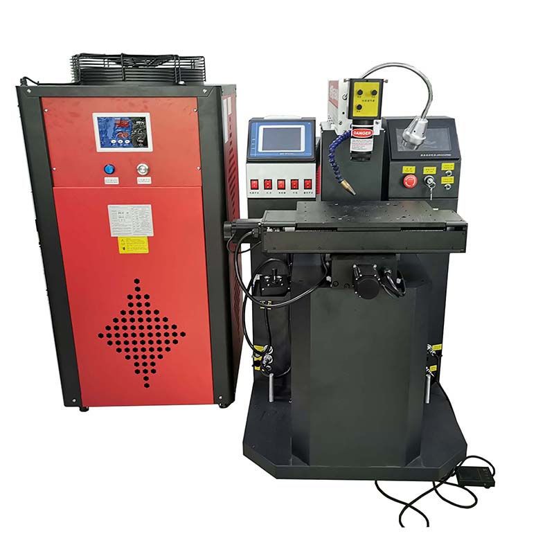 Máquinas de soldadura por láser para soldaduras de acero inoxidable totalmente automáticas y metal YAG punto