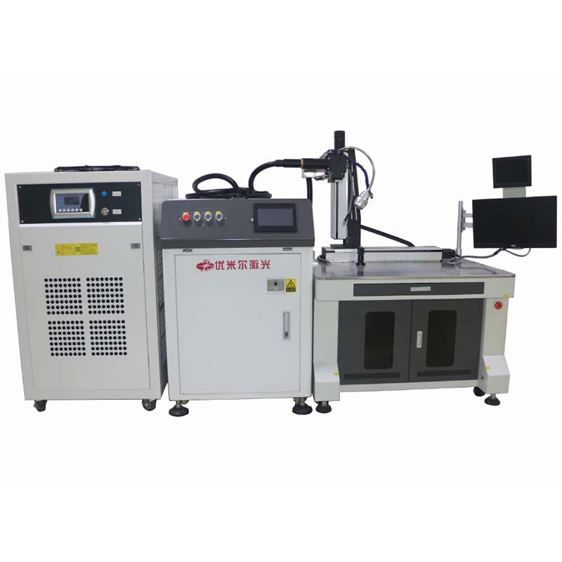 Máquina de soldadura automática de soldadura por láser de cnc de fibra óptica de acero inoxidable de metal de alta potencia automática