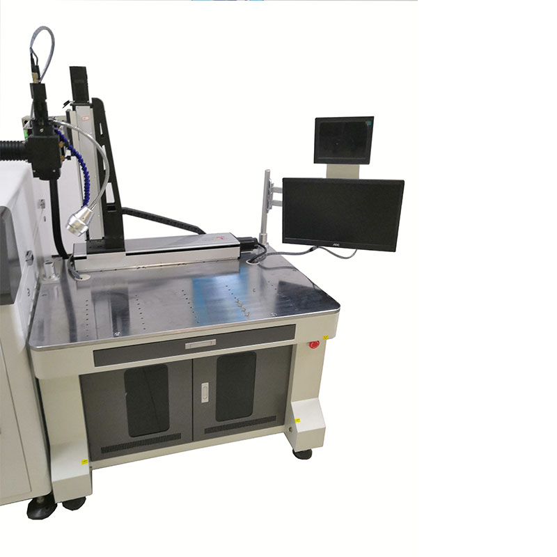 Máquina de soldadura automática de soldadura por láser de cnc de fibra óptica de acero inoxidable de metal de alta potencia automática