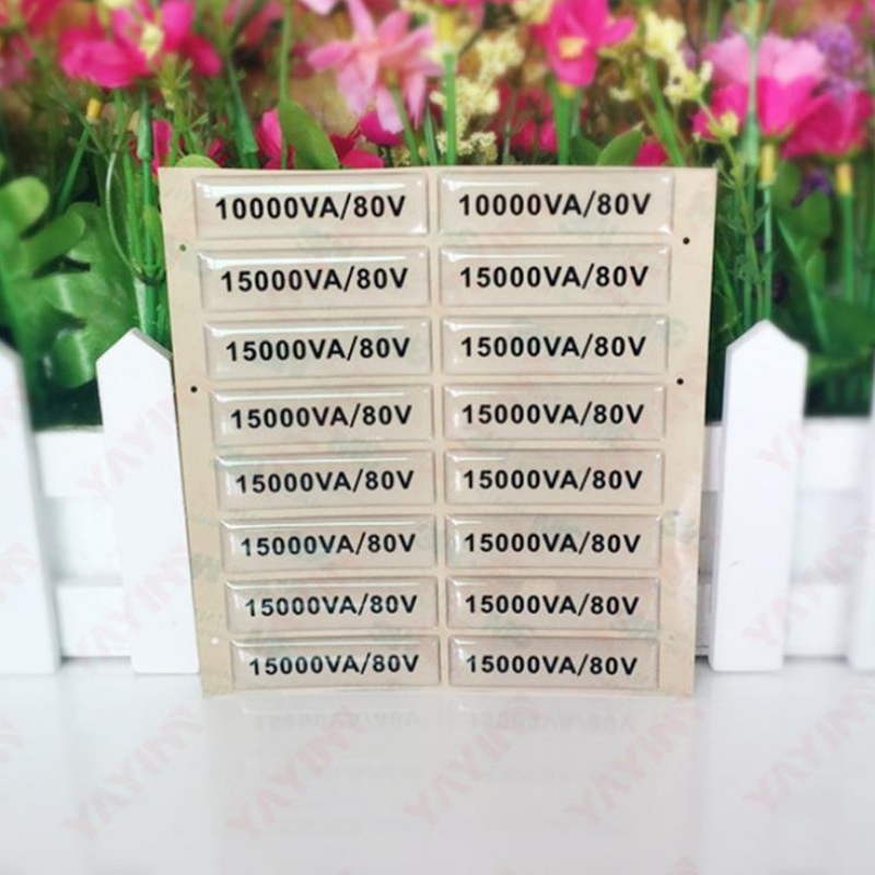 Shenzhen fábrica directa personalizada transparente PVC pantalla de seda LOGO color pasta pegamento, adhesivo adhesivo