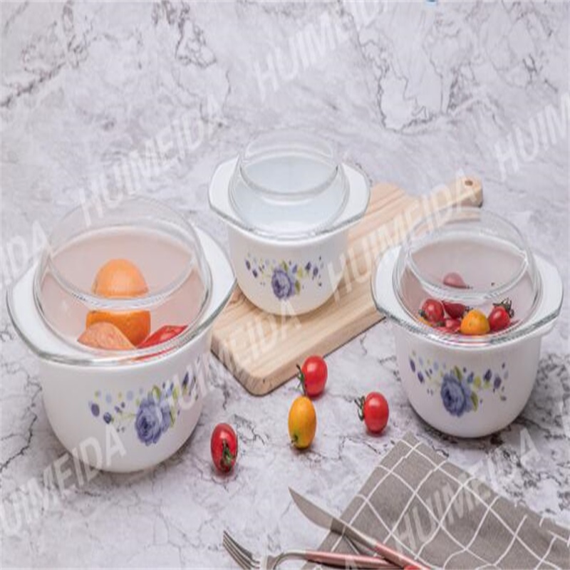 juego de vajilla de vidrio opal - Serie YGG & Casserole