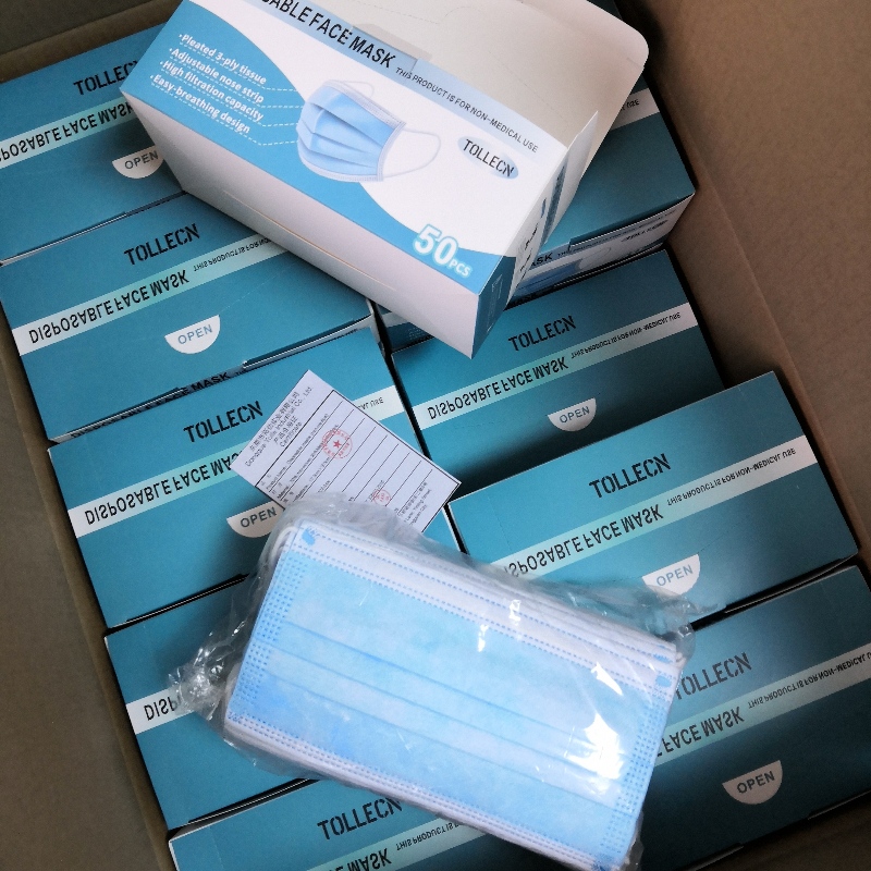 Mascarillas desechables