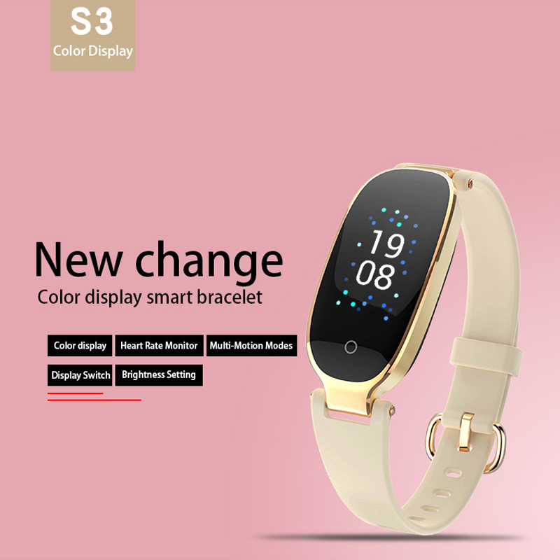 Relojes inteligentes, rastreadores de gimnasia con monitor cardíaco, interruptores de luz diferentes interfaces S3 (jyd619)