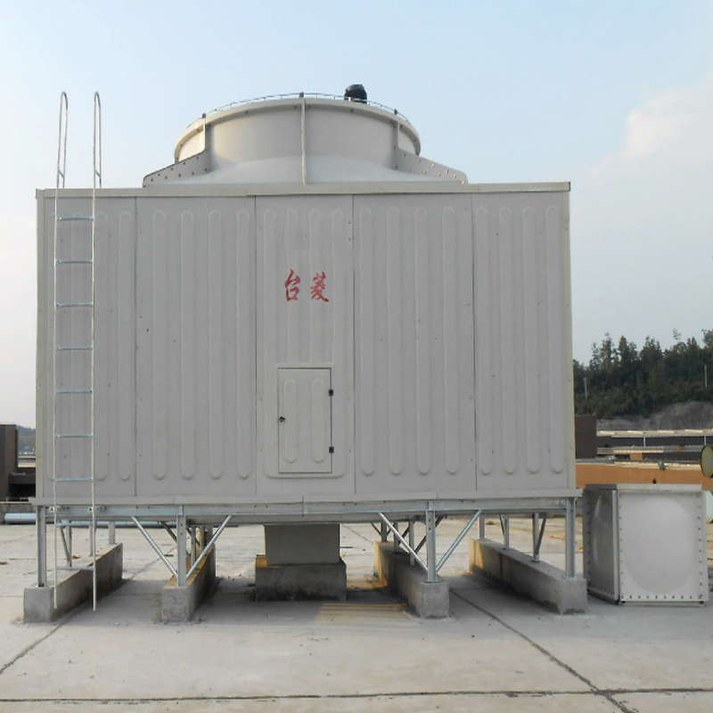 Alta calidad FRP Counter Flow flujo cruzado torre de enfriamiento ventilador torres de agua fría