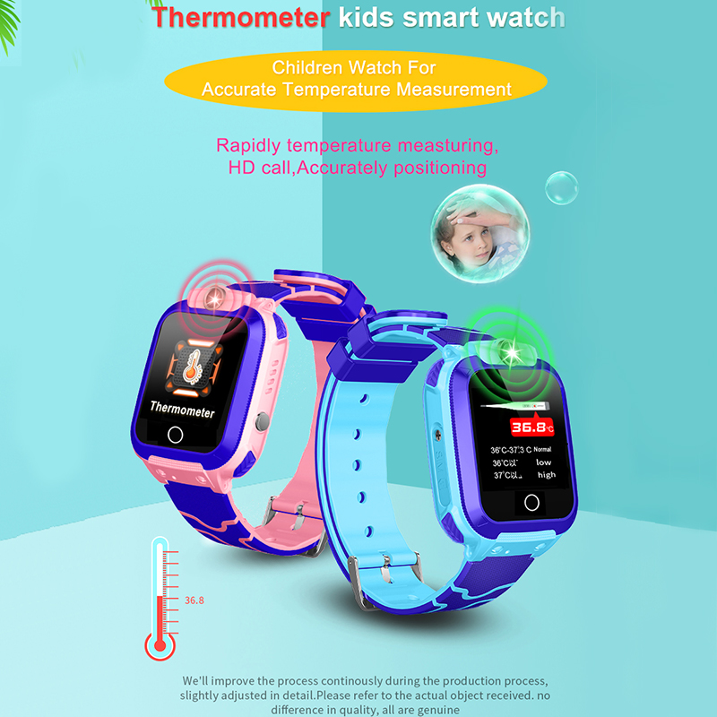 Reloj inteligente termómetro medidor watchte K12 (JYD3945) Detección de frecuencia cardíaca Soporte de nombre de Bluetooth Math gsme
