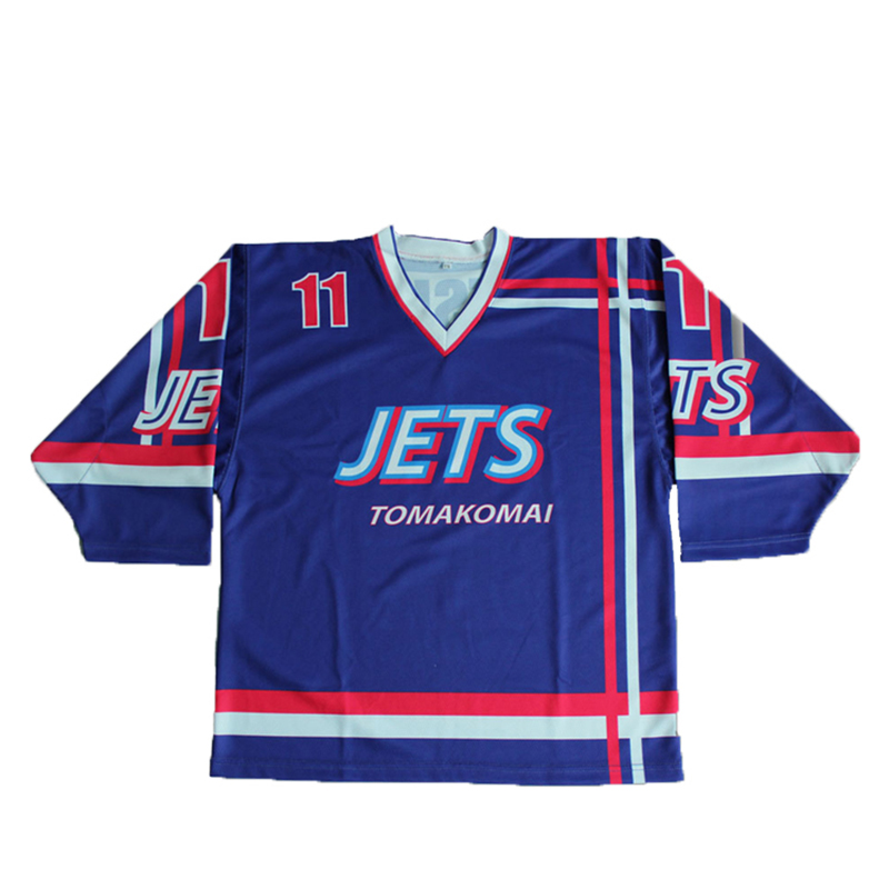 Adaptación de la camiseta de hockey a la escala de lacrosse uniforme de hockey calcetines