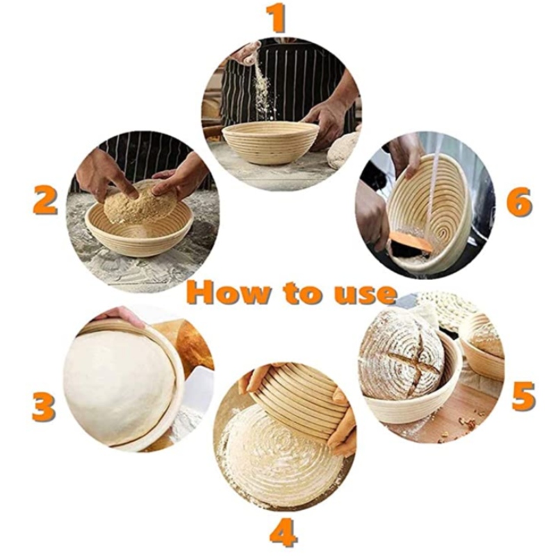 Cesta de pruebas Banneton