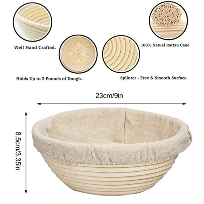 Cesta de pruebas Banneton