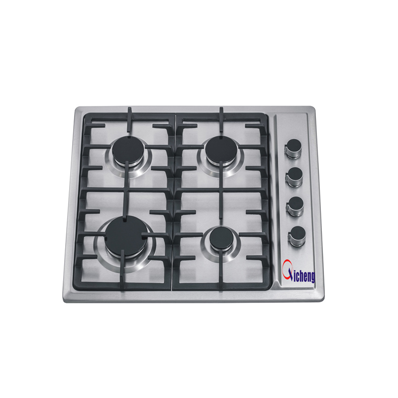 Bulit superior de vidrio de marca OEM en quemadores de gas tipo 4 quemadores
