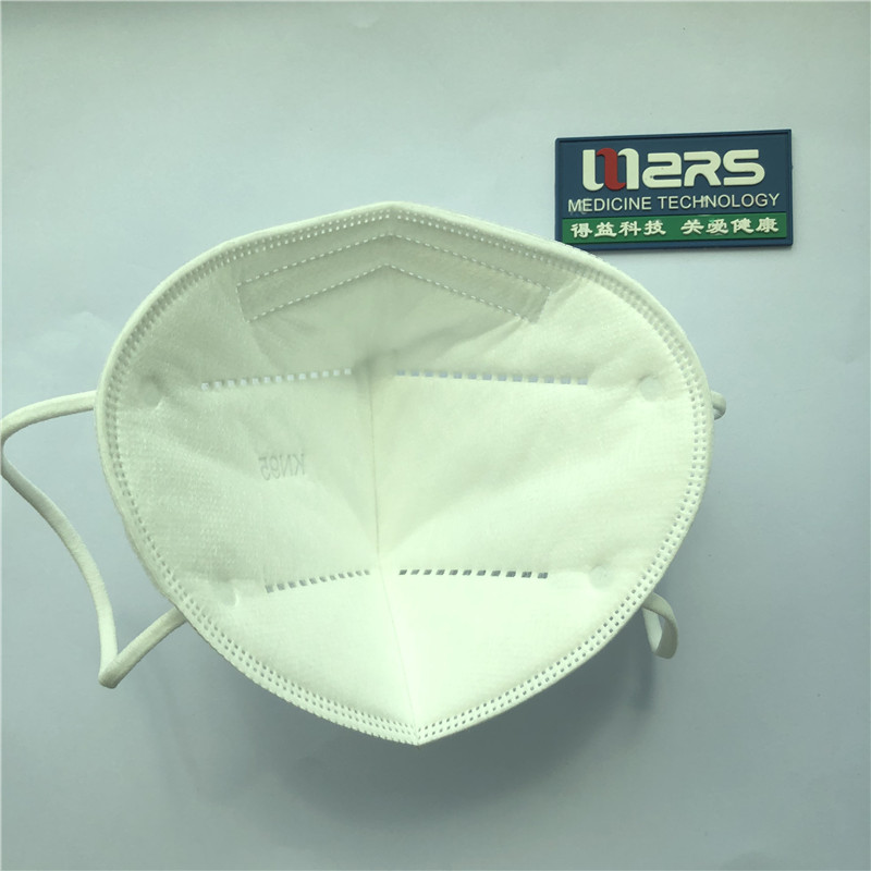 Buena calidad 5ply máscara antipolvo mascarilla desechable mascarilla desechable kn95