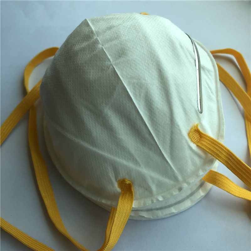 Alta calidad de envío rápido en forma de copa en la cabeza N 95 mascarilla
