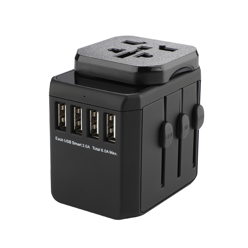 Conector 110v - 240v global enchufe USB terminal 5 V / 6A