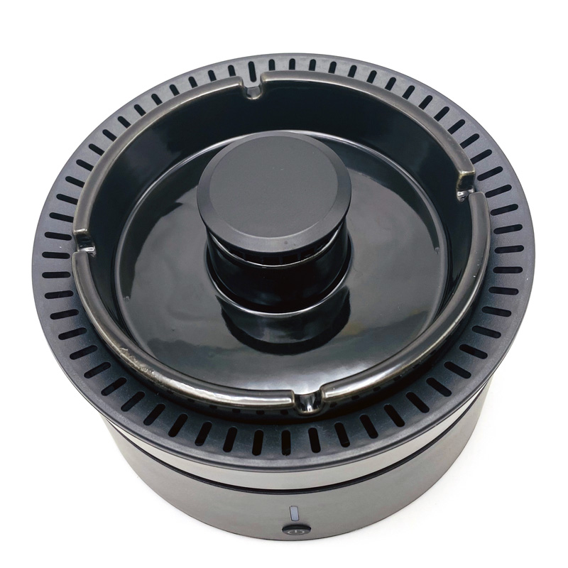 Moda Inteligencia electrónica y cenicero creativo purificador de aire de escritorio T2