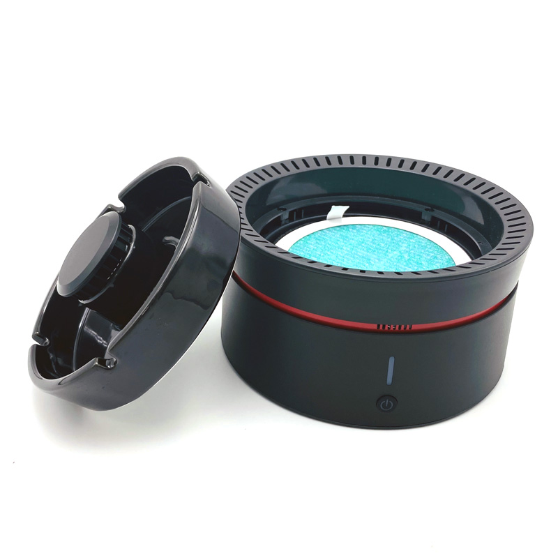 Moda Inteligencia electrónica y cenicero creativo purificador de aire de escritorio T2