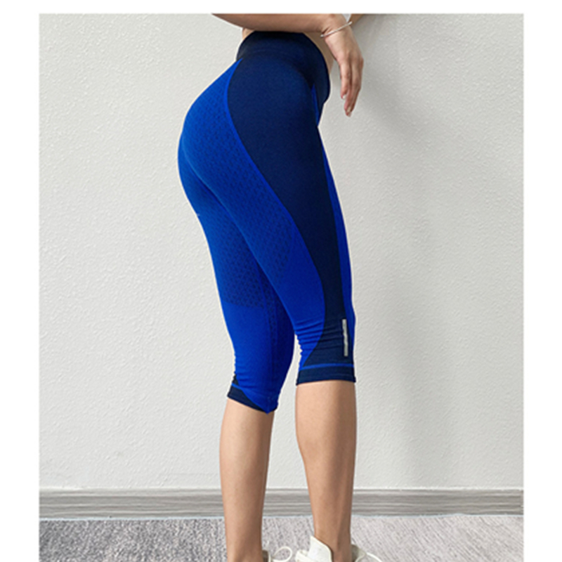 Leggings de yoga de alto rebote, secado rápido, transpirable y adelgazante, elevación de caderas, cintura media, salto, ejercicio, pantalones de fitness para mujeres, verano