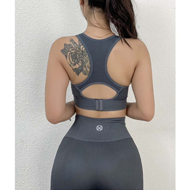 Ropa interior deportiva para mujer, a prueba de golpes, forma deportiva, sujetador deportivo, belleza, chaleco de yoga