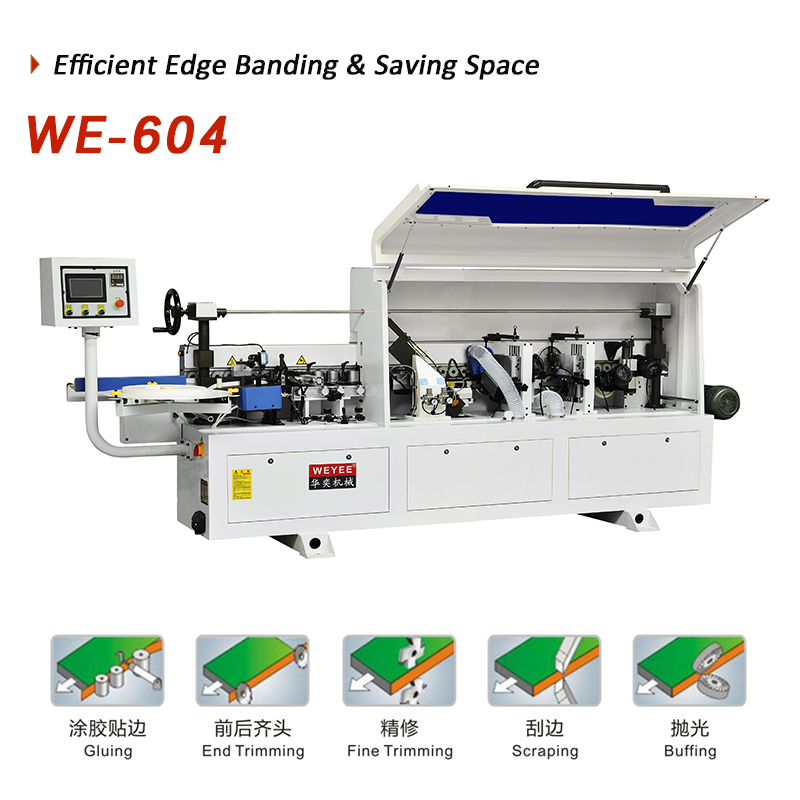 Máquina automática de bandas de borde WE604